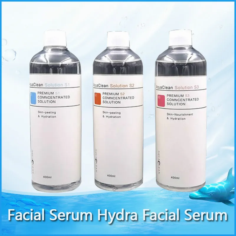Hydra 3 Bottles Aqua Peeling Solution Per Bottle Aqua Facial Serum Hydra Facial Serum For Normal Skin Ce