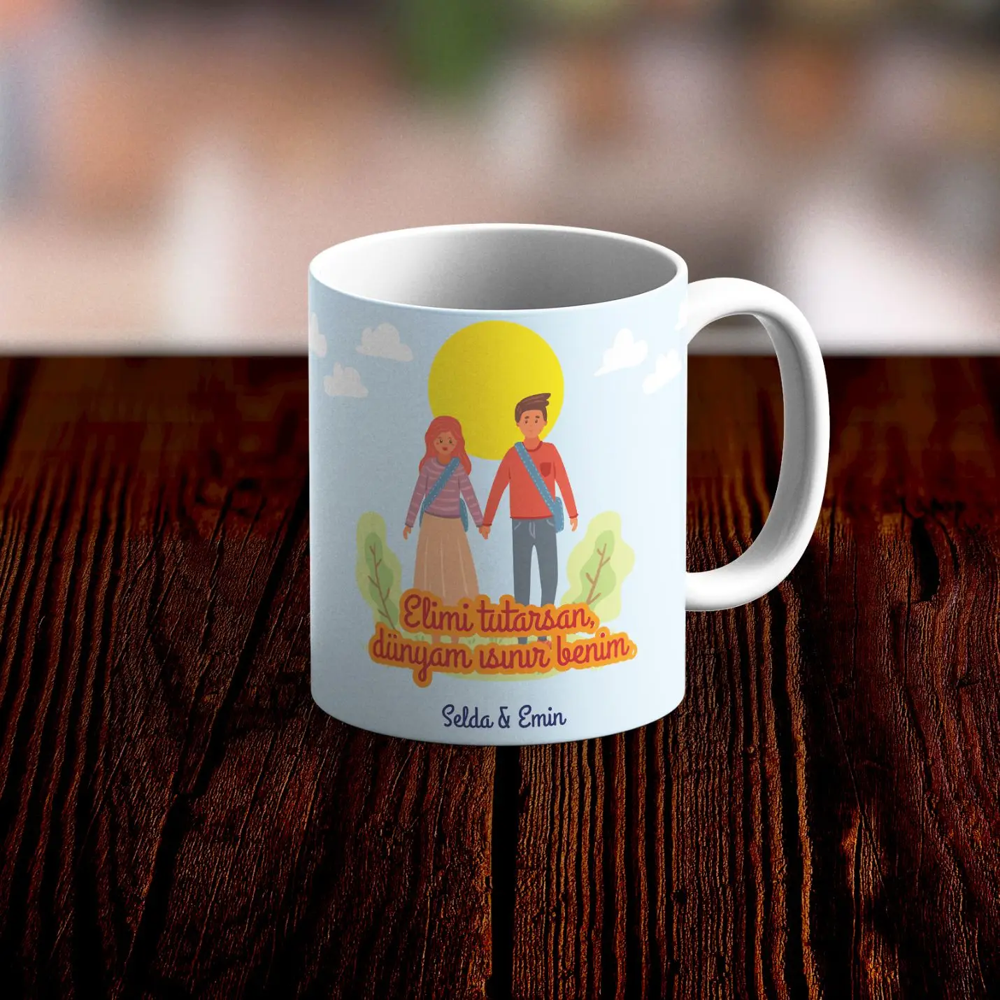 

Personalized Romantic Design Mug Cup-16