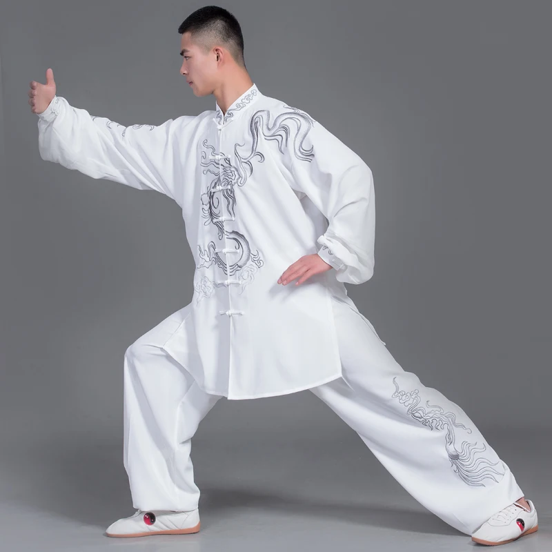 Китайская форма тайцзи одежда для кунг-фу Боевые искусства костюм костюмы