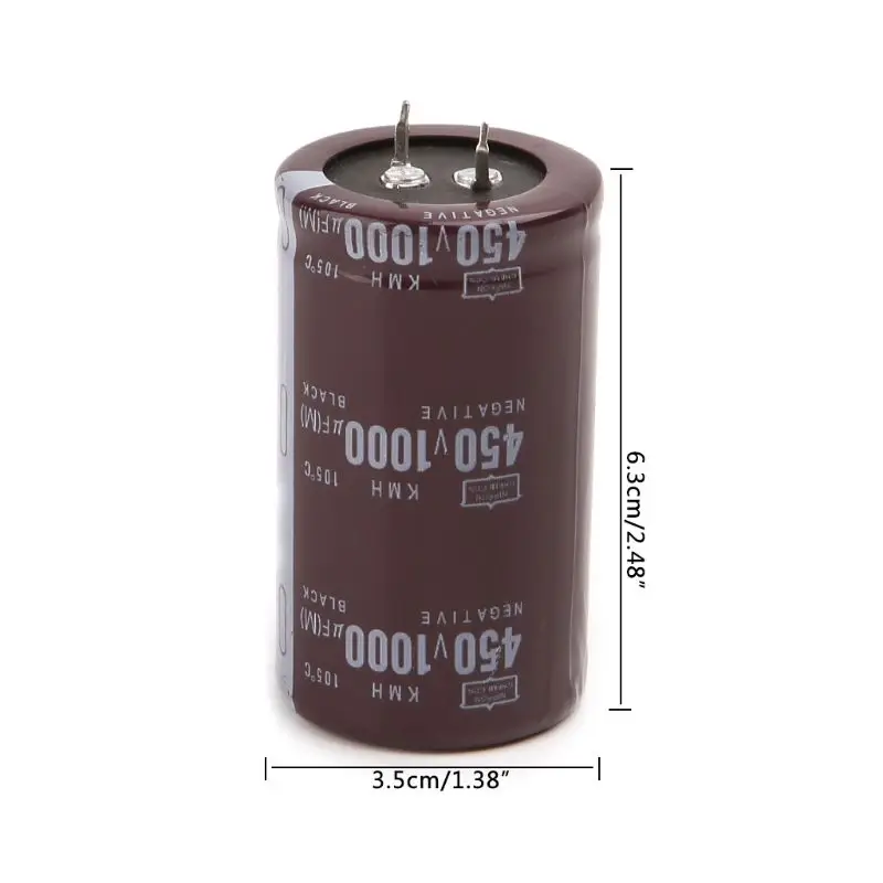 

2021 New High Frequency 450V 1000uF Aluminum Electrolytic Capacitor Volume 35x60