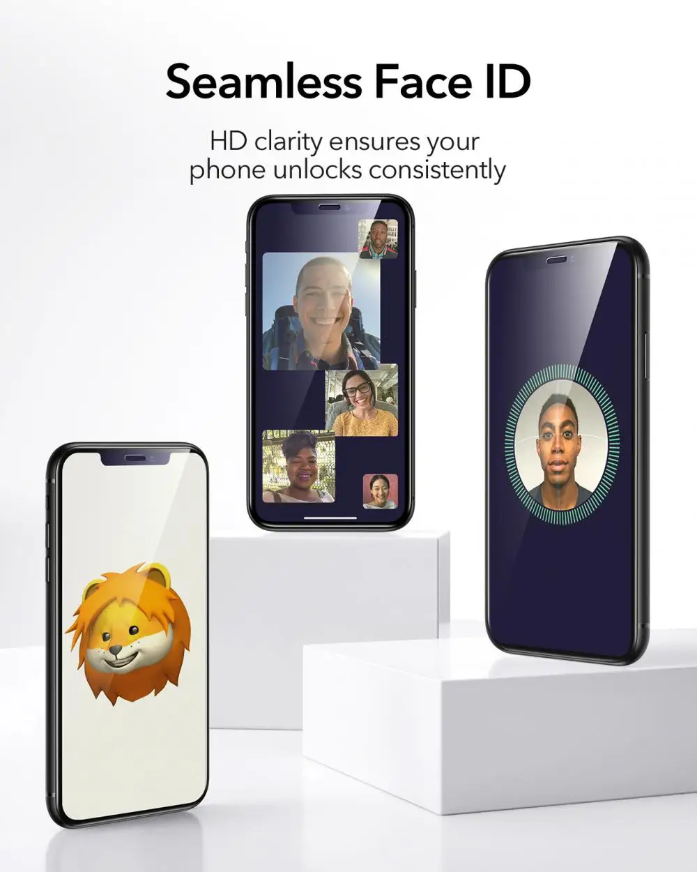 ESR защита от синего света для iPhone 12 Pro Max Защита экрана закаленное стекло 2 шт.