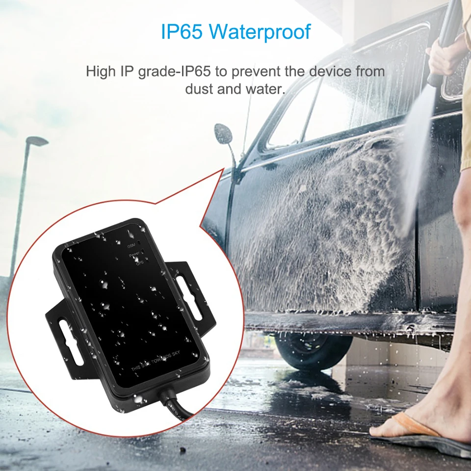 Concox GT08 пылезащитный и Водонепроницаемый Автомобильный gps трекер SMS GSM GPRS Автомобильный трекер дистанционное управление отслеживание в реальном времени для автомобиля