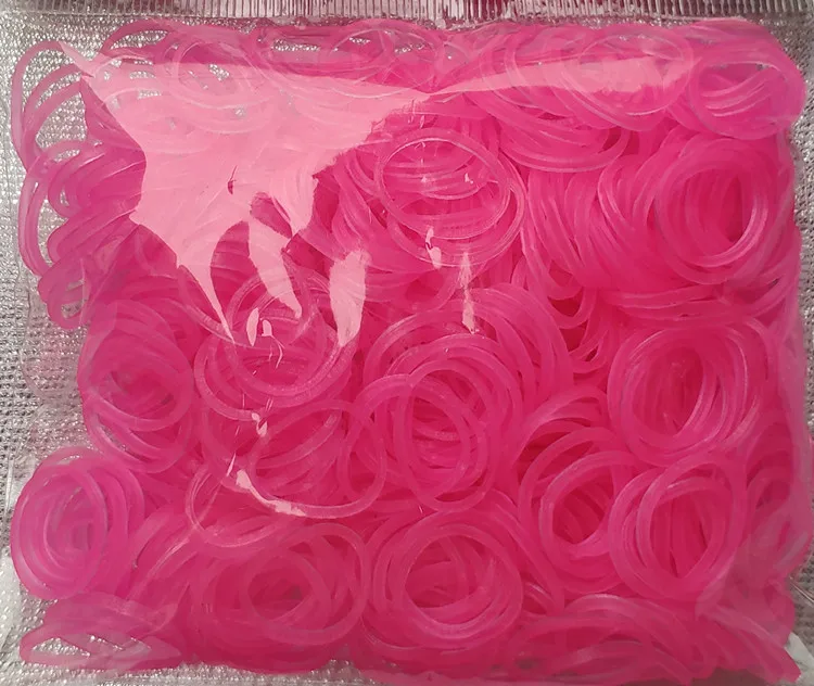 600 шт. ткацкий станок браслет из резиновых полос красочные для детей или волос