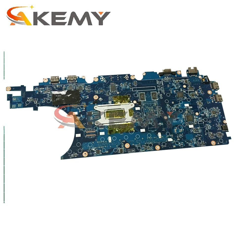 Akemy CN 0GVKV9 GVKV9 для Dell Latitude E5570 Материнская плата ноутбука i5 6300U ADM80 LA C642P материнская