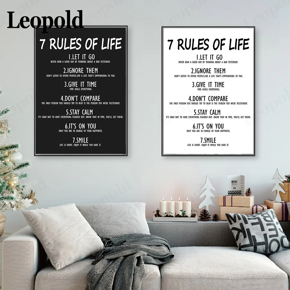 Простой холщовый плакат с черно-белым принтом для аэропорта посадки посылки