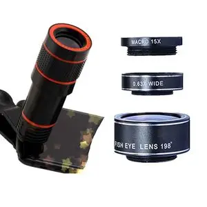 

smartphone webcam 2020 hot-selling portable mini photography professional universal fisheye macro phone lens
