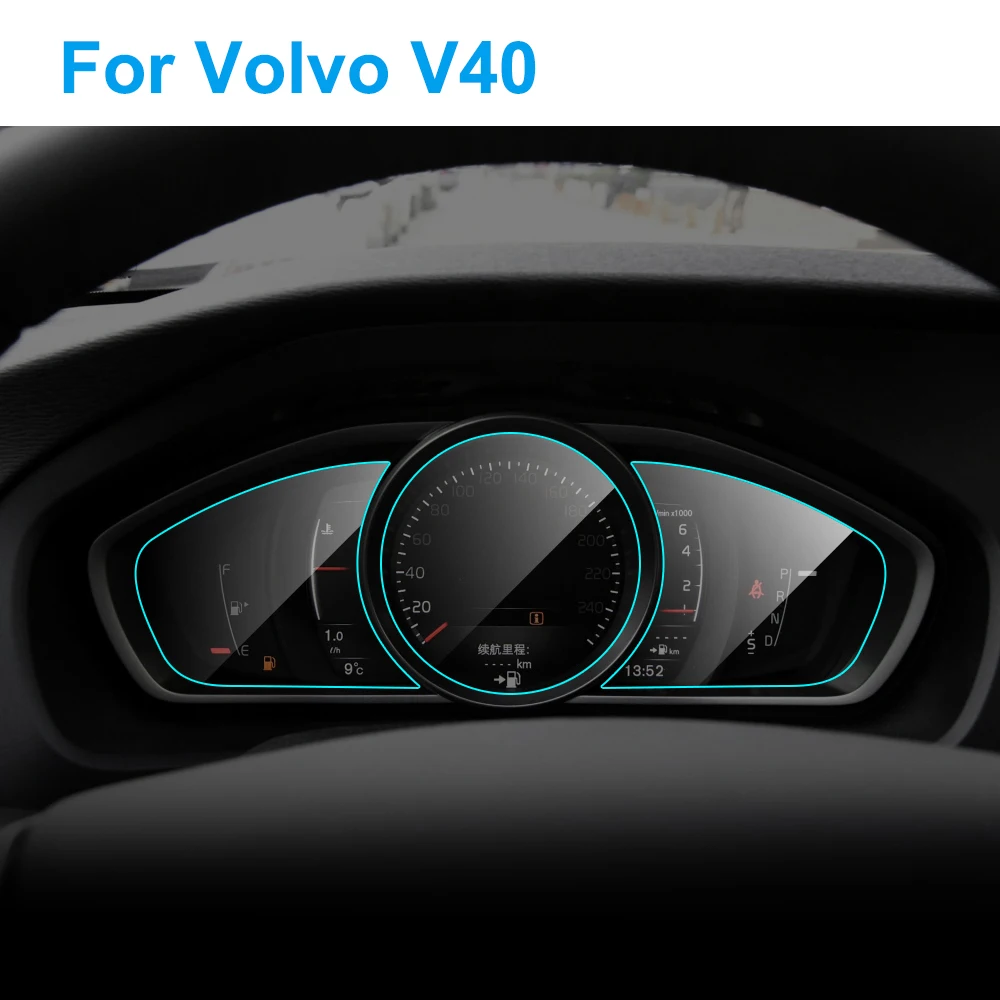 Защитная пленка для экрана приборной панели автомобиля Для Volvo V40 2013-2019 мембрана