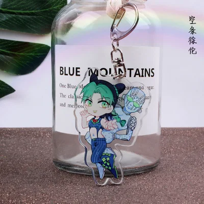 18 Аниме Jo Необычные Приключения акриловый брелок Kujo Jotaro Joseph Joestar Бруно Bucciarati милый забавный мультфильм подвесные брелоки подарок - Цвет: 18