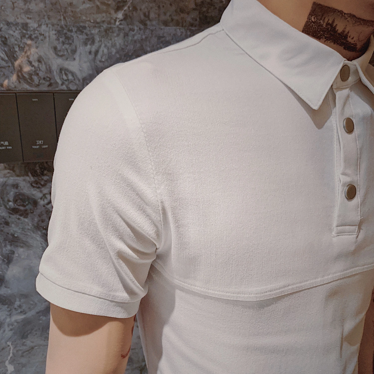 

Homme Polo Casual Letter Print Summer Men Polo Shirt Mannen Kleding High Quality Slim Fit Polo Shirt Streetwear Men Short Sleeve