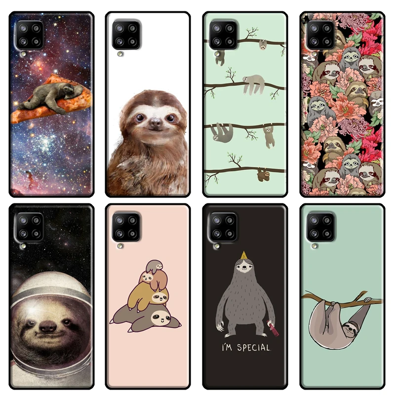 Чехол Sloth Stack для телефона Samsung Galaxy A51 A70 A71 A72 A52 A41 A31 A02S A12 A21S A20e A10 A40 A50 - купить по
