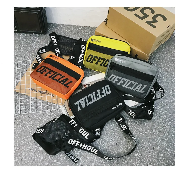 Streetwear Men Bag Tactical Hip Hop Vest Crossbody Chest Bags Funny Packs For Women 2019 Fashion Punck Rig Waist | Багаж и сумки