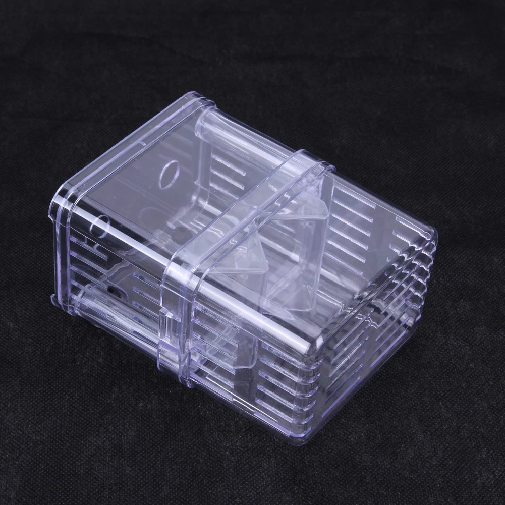 

Guppies Hatching Isolation Box Multifunctional Acrylic Fish Breeding Isolation Box Dual Layer Incubator for Fish Tank Aquarium