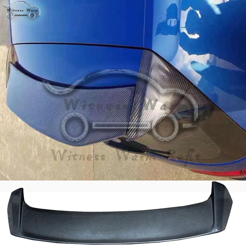Углеродное волокно/FRP задний спойлер на крышу багажника окно крыло губа для Volkswagen