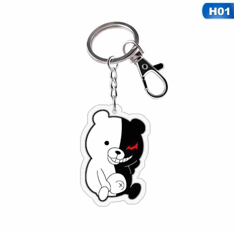 

Nagito Acrylic Figure Keychain Keyring Decoration Collection Model Toy Cosplay Anime Danganronpa Dangan Ronpa Komaeda