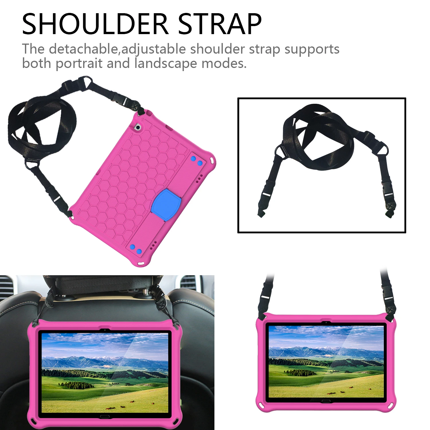 eva tablet case for huawei mediapad t3 10 9 6 t5 10 10 1 m6 8 4 m5 lite 8 0 matepad t8 8 0 2020 case shockproof stand cover free global shipping