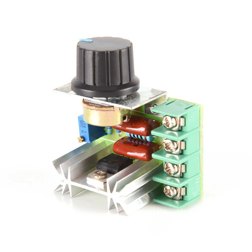 PWM 2000 Вт переменного тока в переменного тока, 50-220V 25A Регулируемый Скорость контроллер высококачественный Напряжение регулятор двигателя Скорость контроллер