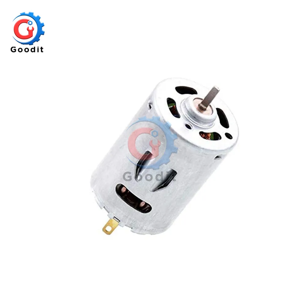 

Hobby Motor 380 DC Motor DC12V 24V High Speed Hobby Toy Micro Motor 8000RPM 16000RMP High Torque for Smart Car Electronic
