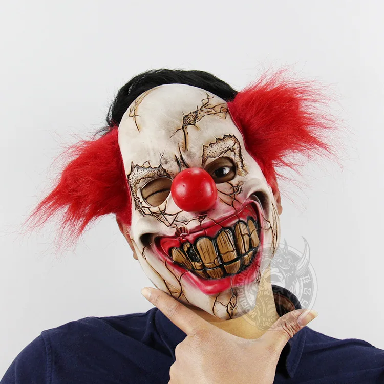 

Waylike Mask Halloween Realistic Latex Mask Clown Halloween Horror Mask