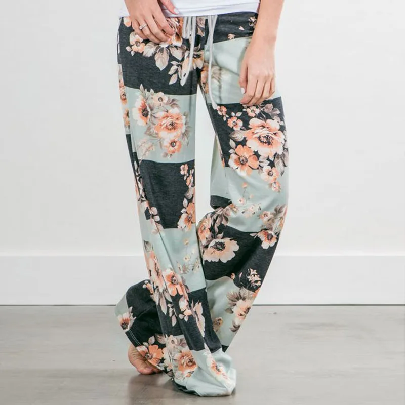 Large Plus Size Palazzo Joggers Women's Pants Female Sports For Women Trousers Wide Leg Pant High Waist Sweatpants Baggy | Женская