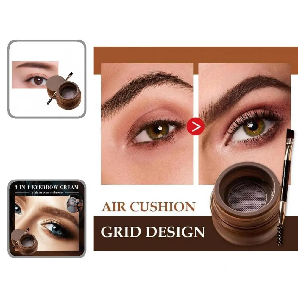 

6.2g Eyebrow Cream Versatile Eyebrow Enhancers Long Lasting Quick Drying Cream Gentle Persistent Brow Styling Cream