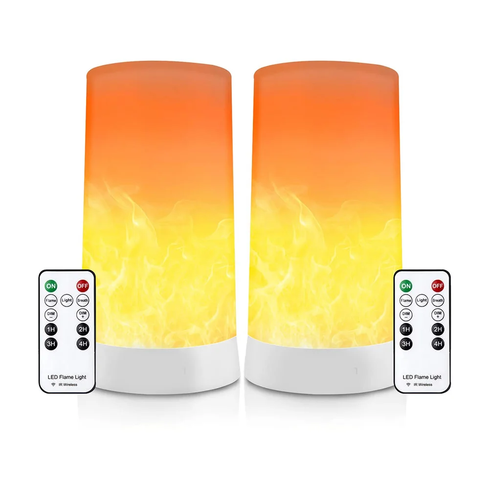 

Flame Light New LED Simulated Can Be Charged USB Via Can Simulate By Candlelight Flame Effects Gravity Sensing Light