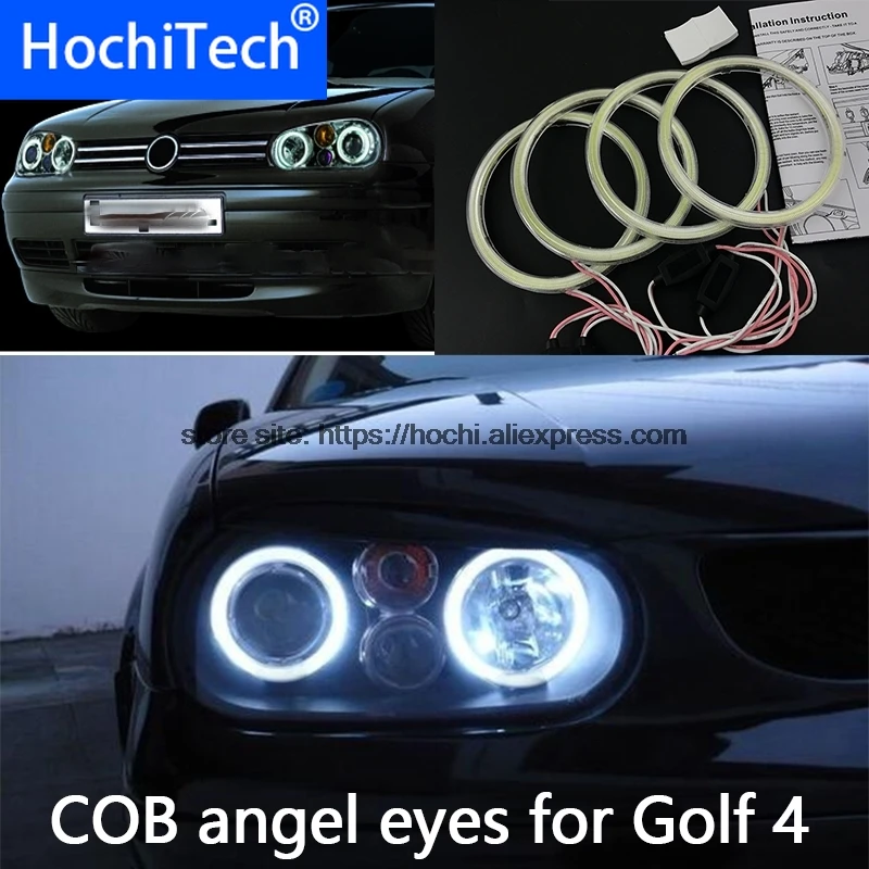 Высокое качество COB светодиодный светильник Белый Halo Led Ангельские Глазки кольцо