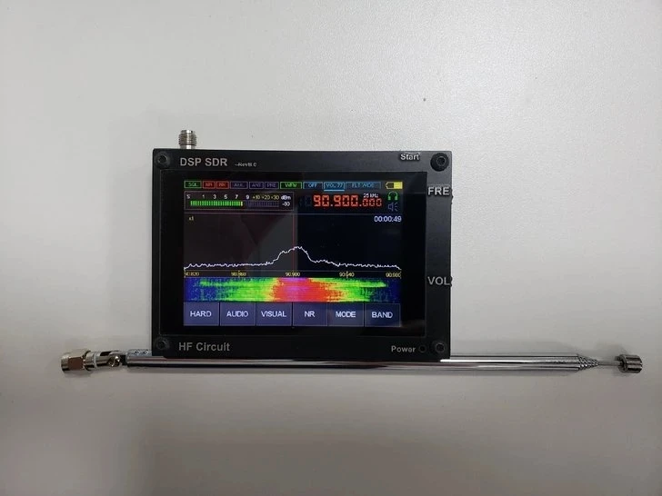 Новый 50K 200 МГц Малахит SDR радио Malahit DSP HAM приемник + ЖК батарея|Аксессуары для