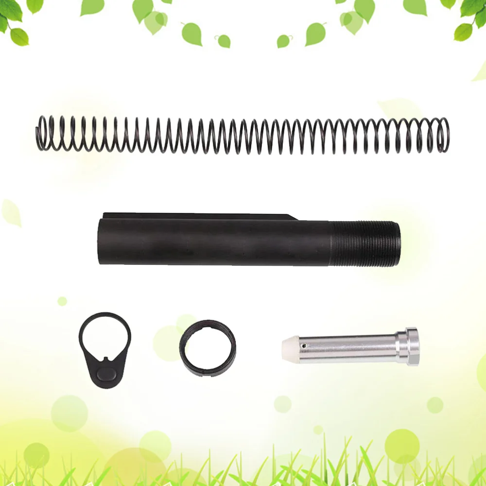 

5PCS Practical Aluminum Alloy Light Weight Buffer Tube DIY Maintance Tool Kit for