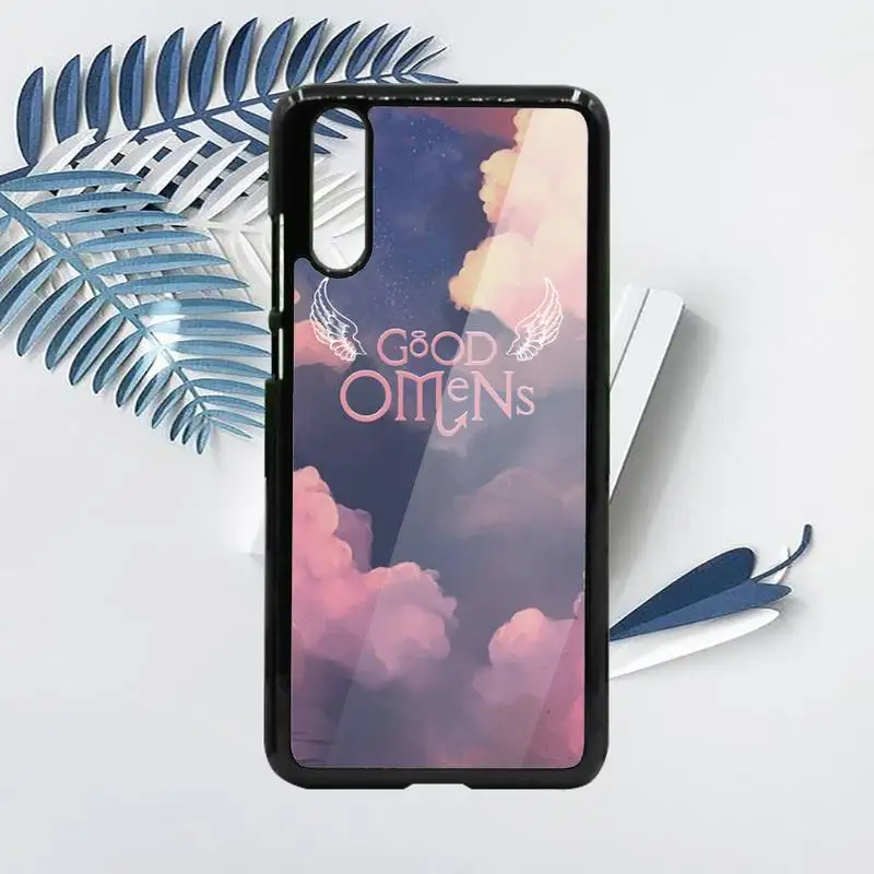 

Good Omen British TV series luxury design Phone Case shell PC For Samsung galaxy S note 8 9 20 10 e lite2019 plus pro ultra