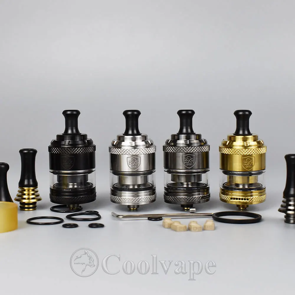 Berserker v2 MTL RTA Single Coil atomizer Tank RBA 24 мм vaper tank | Электроника