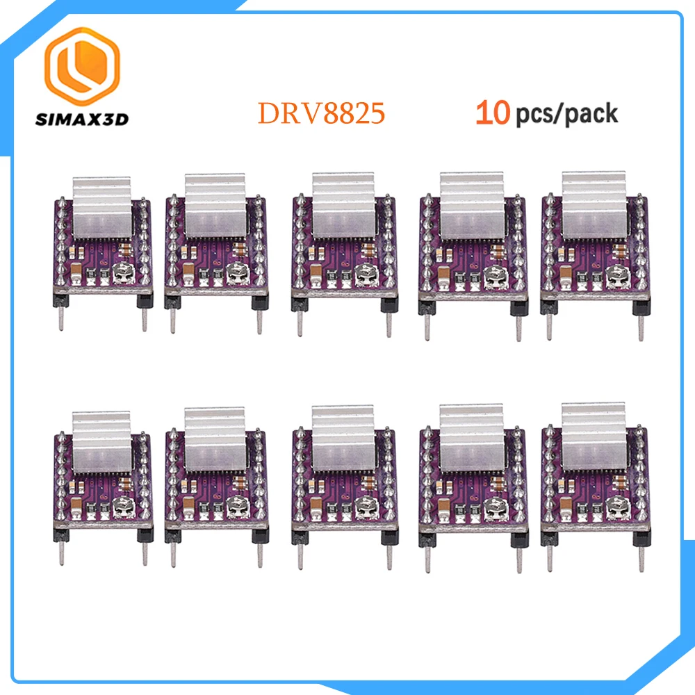 Запчасти для 3D-принтера SIMAX3D DRV8825 комплект драйвера шагового двигателя Reprap модуль