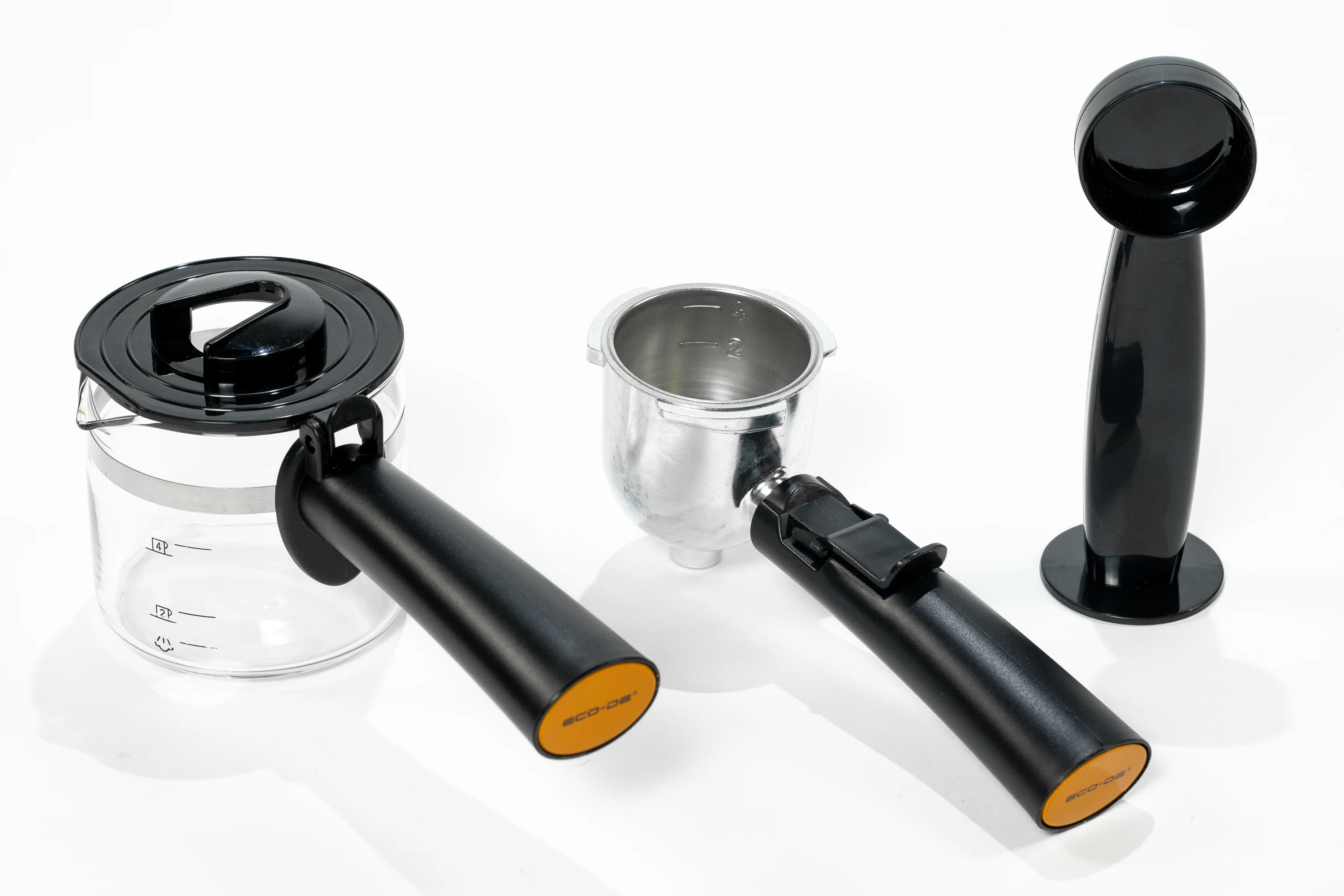 

ECO-DE Espresso coffee machine Forte Classic 5 Bar jug for 2 or 4 diners steerable vaporizer Latte system