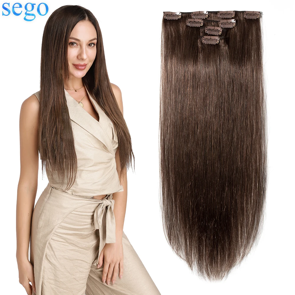 

SEGO 12 "-22" 40 г прямые волосы Remy на заколках для наращивания натуральные волосы на заколках ins 60 # платиновый блонд 4 шт. 8 шт./компл.