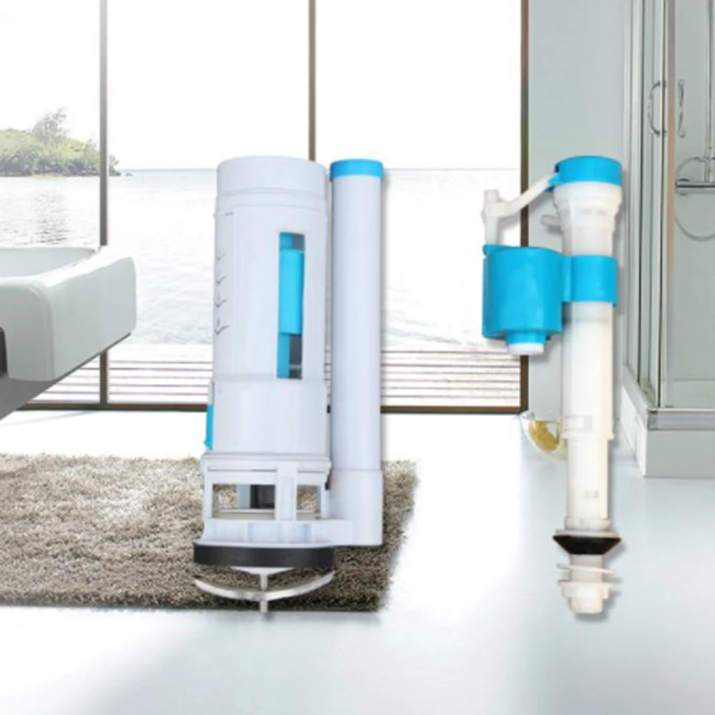 Качественные наборы для замены резервуара унитаза спускной клапан сливной воды 4