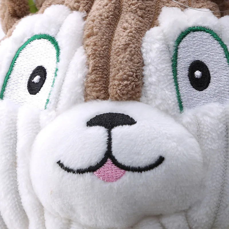 

High Quality Baby Companion Doll With BB Device Suitable For 0-3 Years Old Cartoon Animal Squirrel Appease Doll Plush Toy