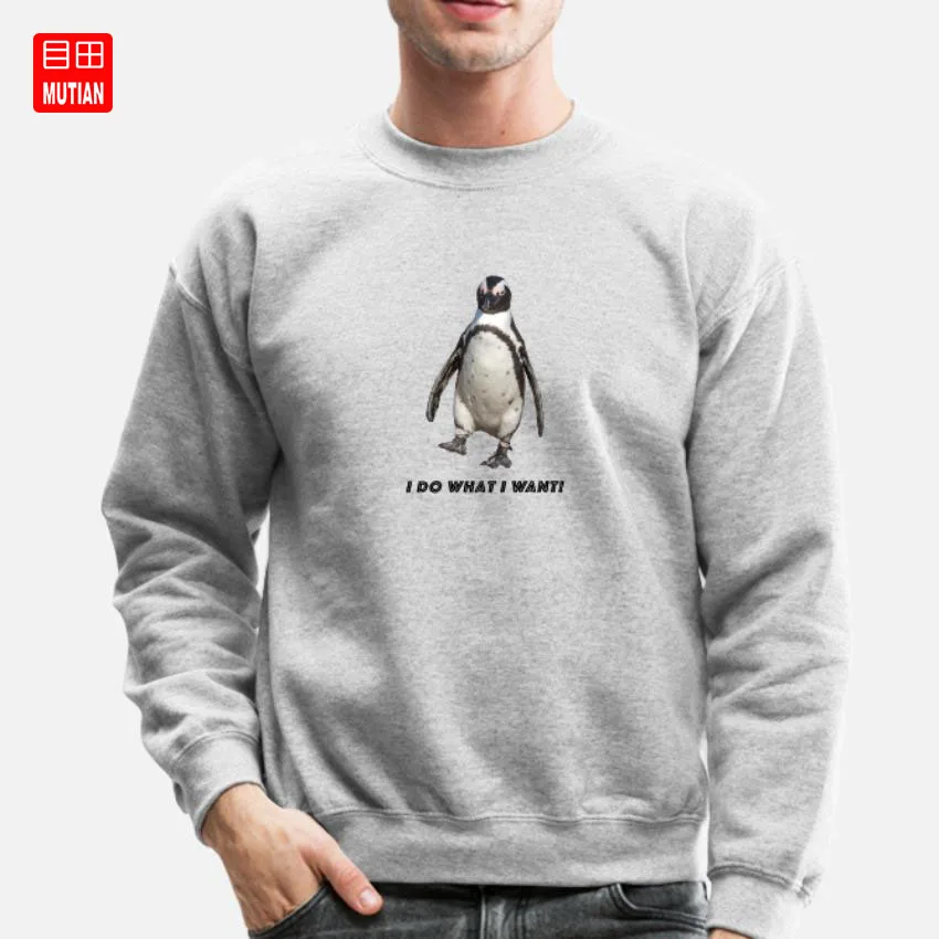 Пингвин I do what want футболка cool quote arctic nature lovers фото Антарктида | Мужская одежда
