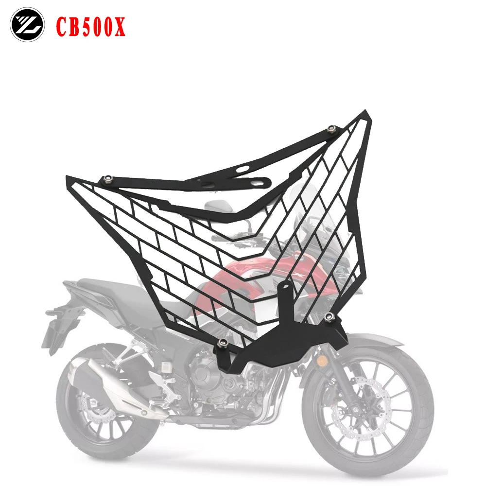 

Motorcycle Headlight Head Lamp Light Grille Guard Cover Protector For Honda CB500X 2013 2014 2015 2016 2017 2018