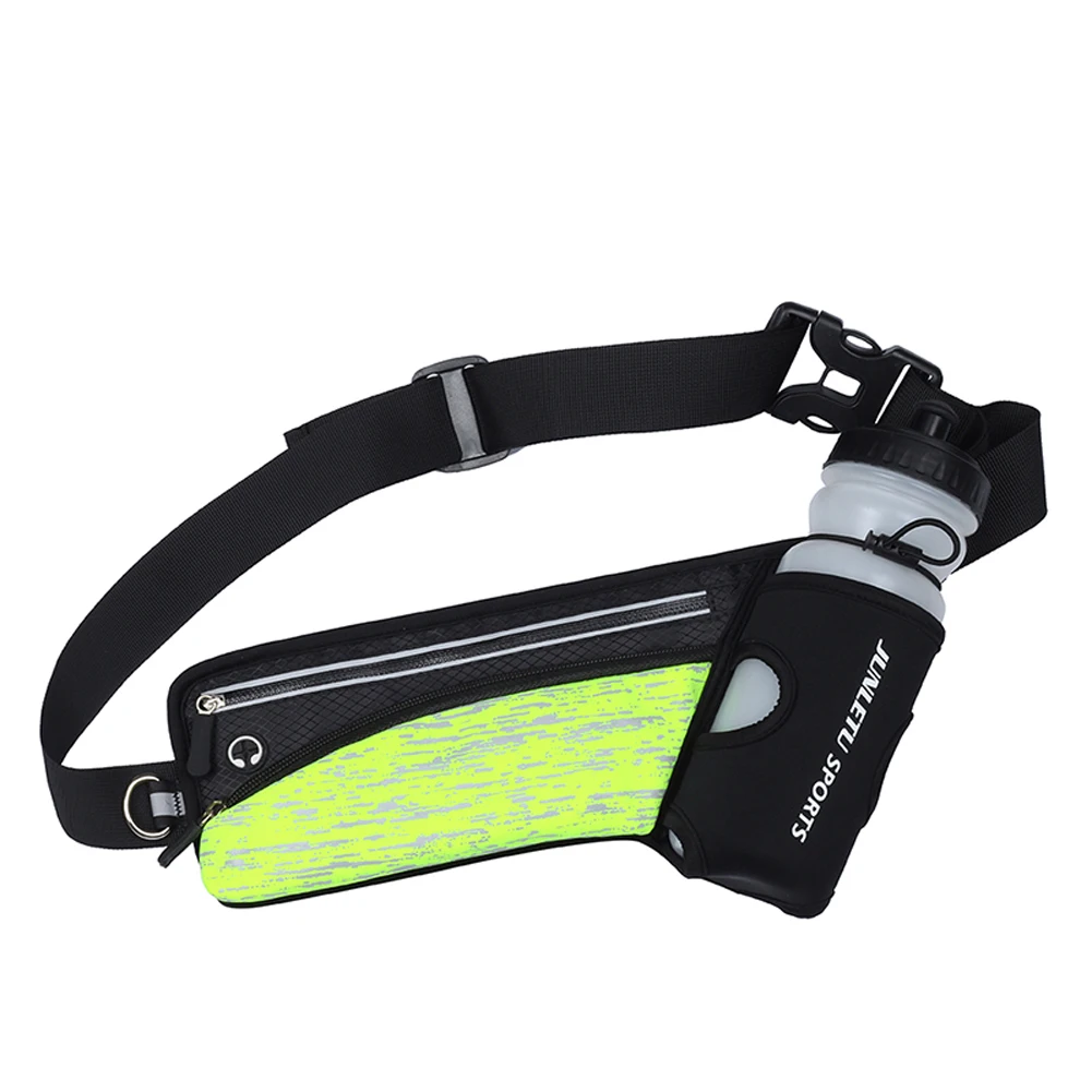 

Sports Running Water Bottle Waist Belt Bags Men Women Cycling Fanny Phone Packs SportsBags Running Belt Waist Pack