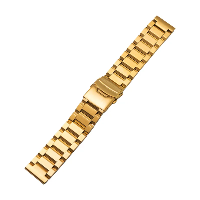 With Tools Solid Full Stainless Steel Straps Women And Men Watch-band folding buckle 18 19 20 21 22 23 24 25mm Quick release