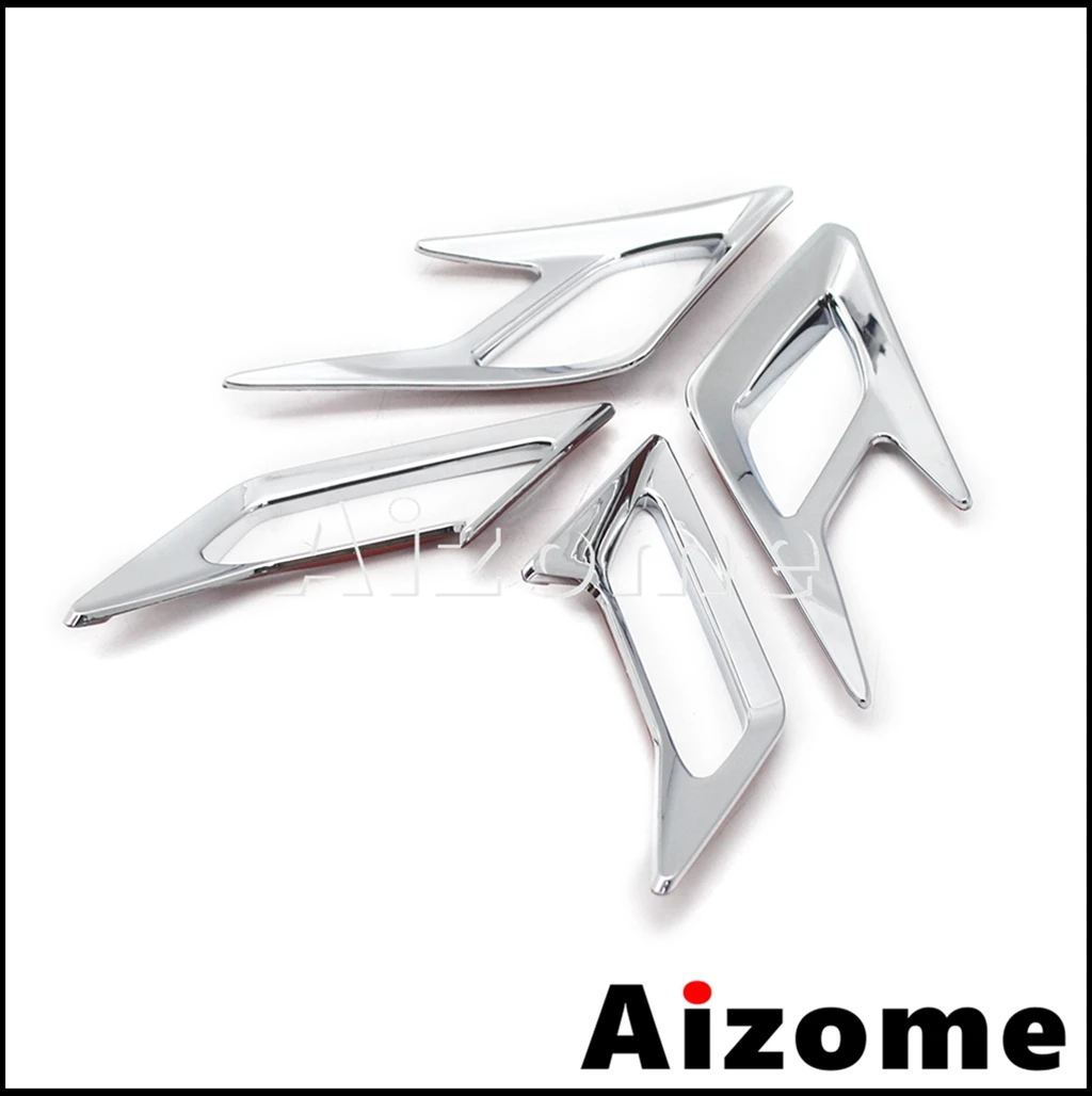 Переднее и заднее крыло мотоцикла хромированное украшение на вентиляционное