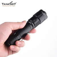 tank007 high power 1800 lumen sst40 led flashlight usb rechargeable torch light waterproof hiking camping hunting police lamp