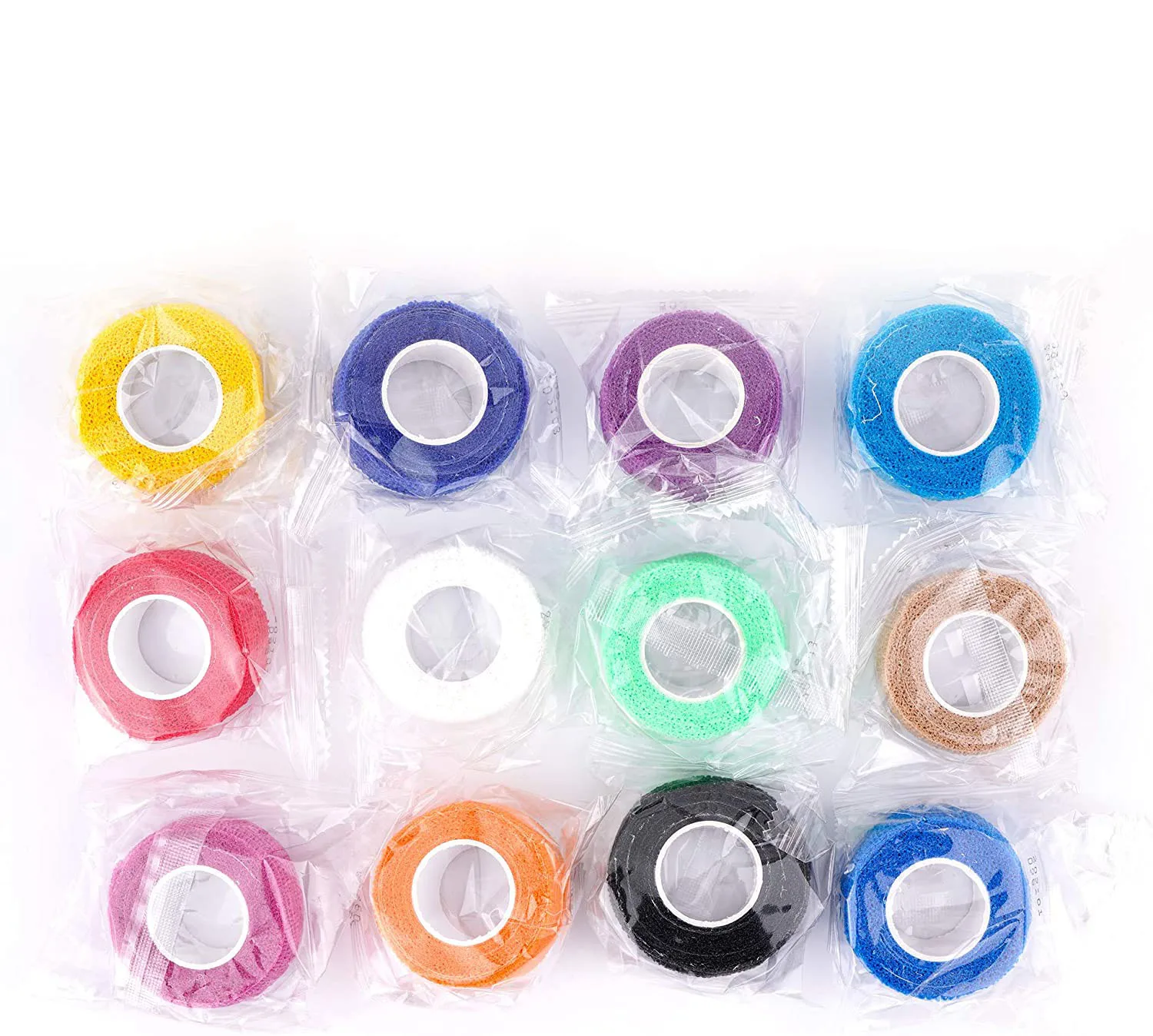 Самофиксирующаяся когезионная бинты для обертывания эластичная самоклеящаяся