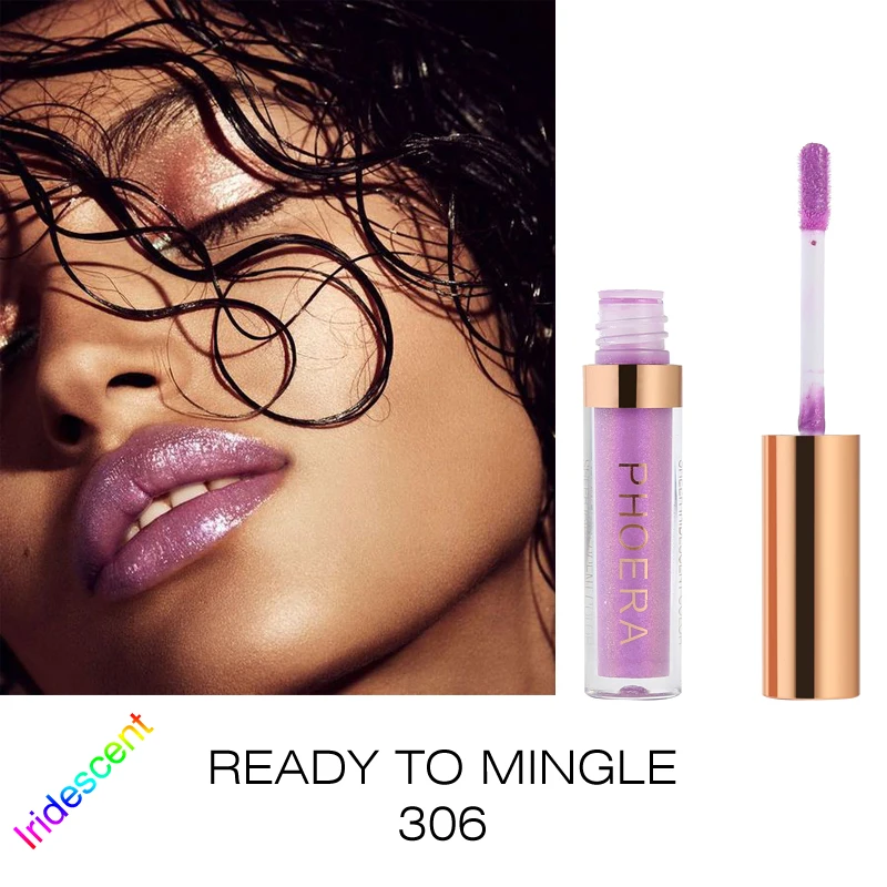 PHOERA Новый 10 цветный макияж блеск для губ стойкий Жидкий Матовый тинт Косметика