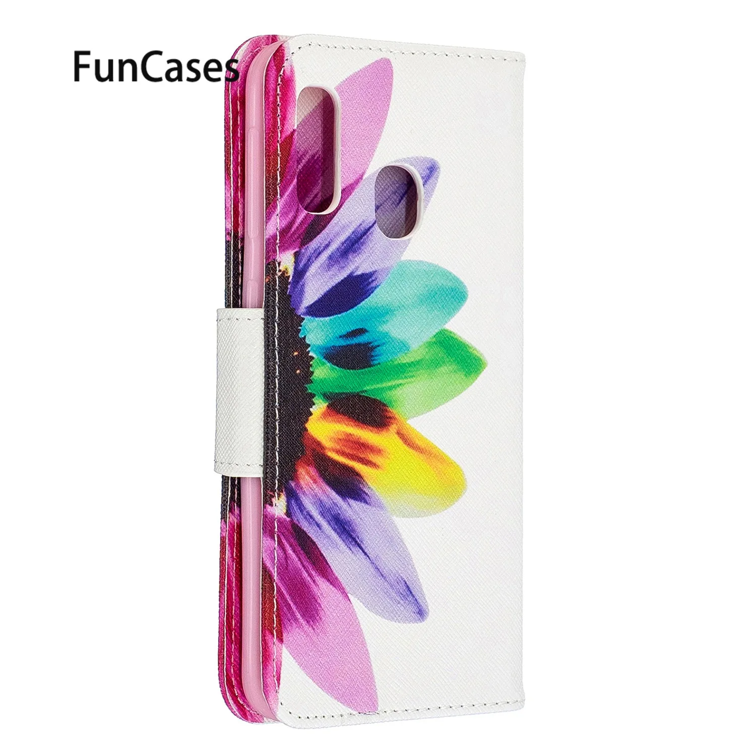 Чехол для телефона Butterflys из искусственной кожи samsung A71 etui A20E A20S A10E Note 10 Pro S11E A10S A51