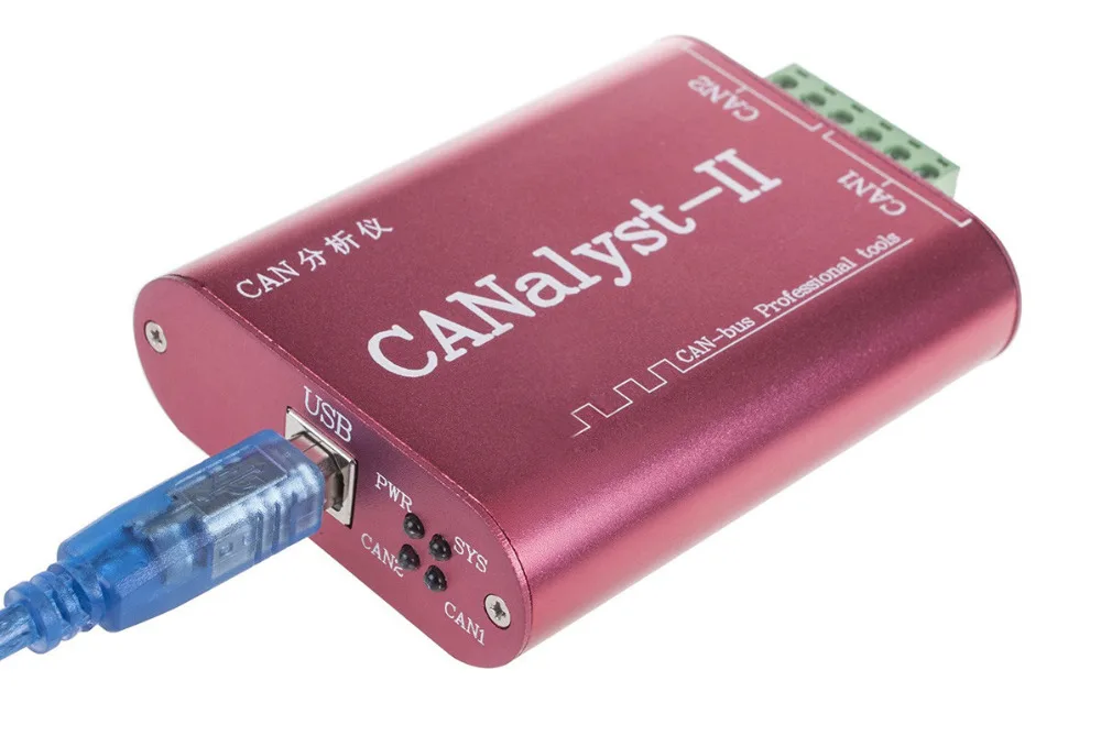 CANalyst-II USB для CAN-анализатора CAN-BUS адаптер преобразователя с поддержкой ZLGCANpro | Дом и