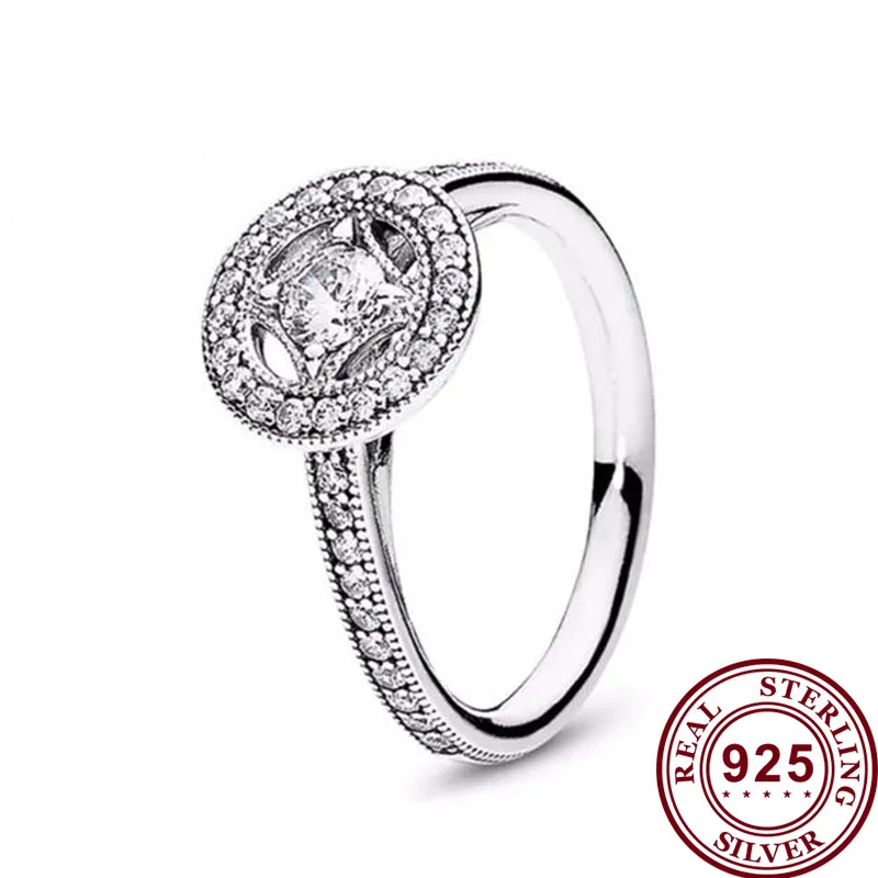 

Кольцо женское из серебра 925 пробы, с фианитом