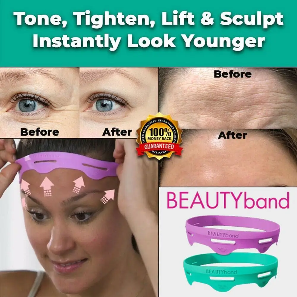 

Beauty Elastic Anti-Sweat Silicone Headband, Wash Sports , Silicone Headband Non-Slip Headband T2A1