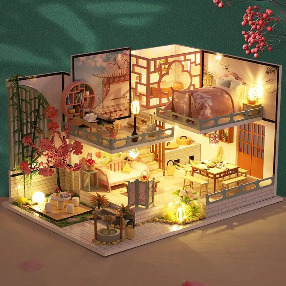 

Diy Hut Diy Hut Toy Hut Model Toy Birthday Gift Puzzle Children's Toy New Year Gift