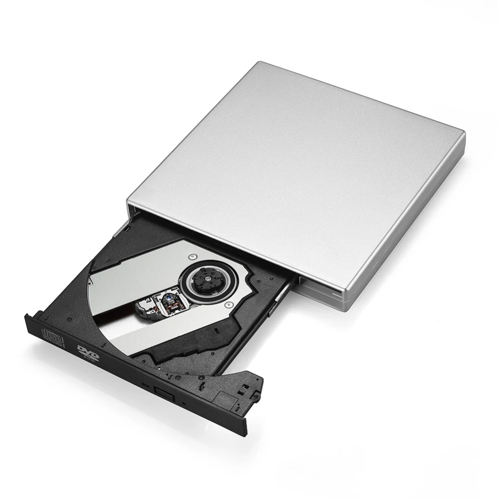 YiYaYo USB 2,0 CD RW горелки оптический привод Внешний DVD комбо CD/DVD rom плеер портативный для ноутбука компьютер Windows 7/8