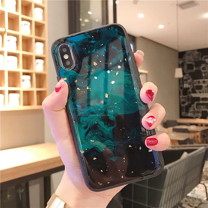 Роскошный золотой фольгой love чехол для samsung Galaxy S9 S8 плюс крышка для samsung Note 8 S9 note 9 10 чехол s10 плюс s10e J4 J6 J8 - Цвет: 11